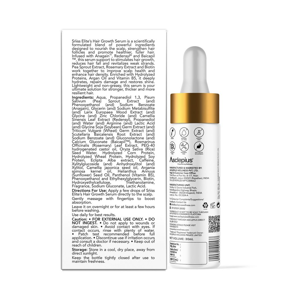 SNISS Elite Hair Growth Serum